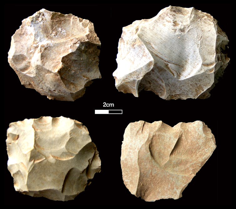 Stone tools show humans in India survived the cataclysmic Toba eruption 74,000 years ago