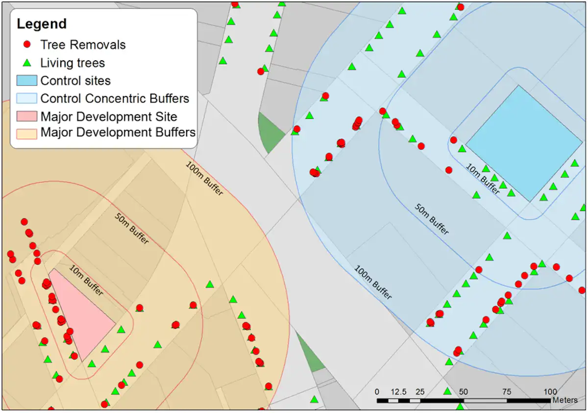 Two Trees Development Map Thousands of city trees have been lost to development, when we need ...