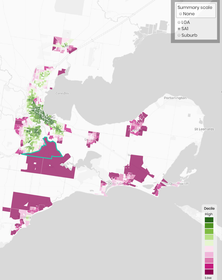 The average regional city resident lacks good access to two-thirds of community services, and liveability suffers