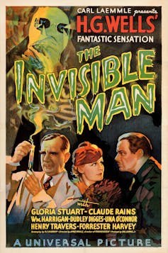 A brief history of invisibility on screen