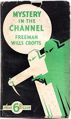 how crime books embraced lurid green