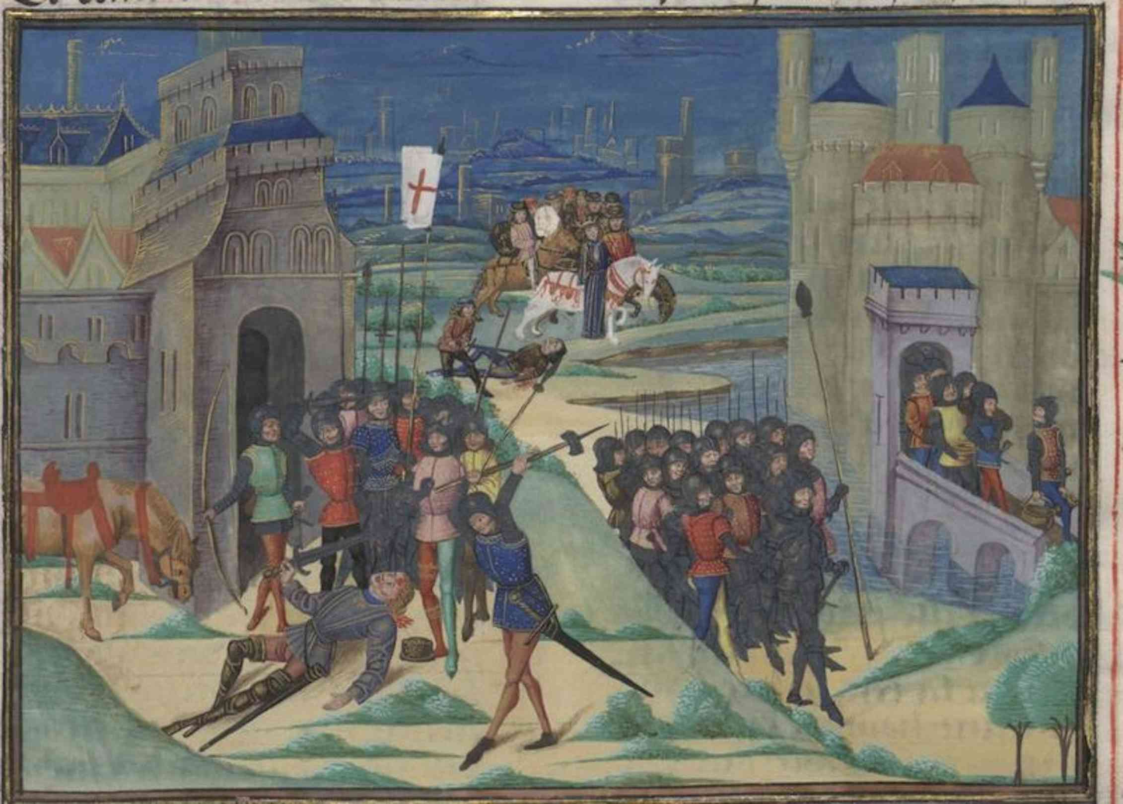Восстания 14 века. Восстание уота Тайлера миниатюры. Peasants Revolt 1381.