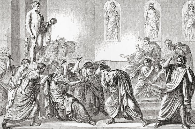 Julius Caesar refused to be crowned king