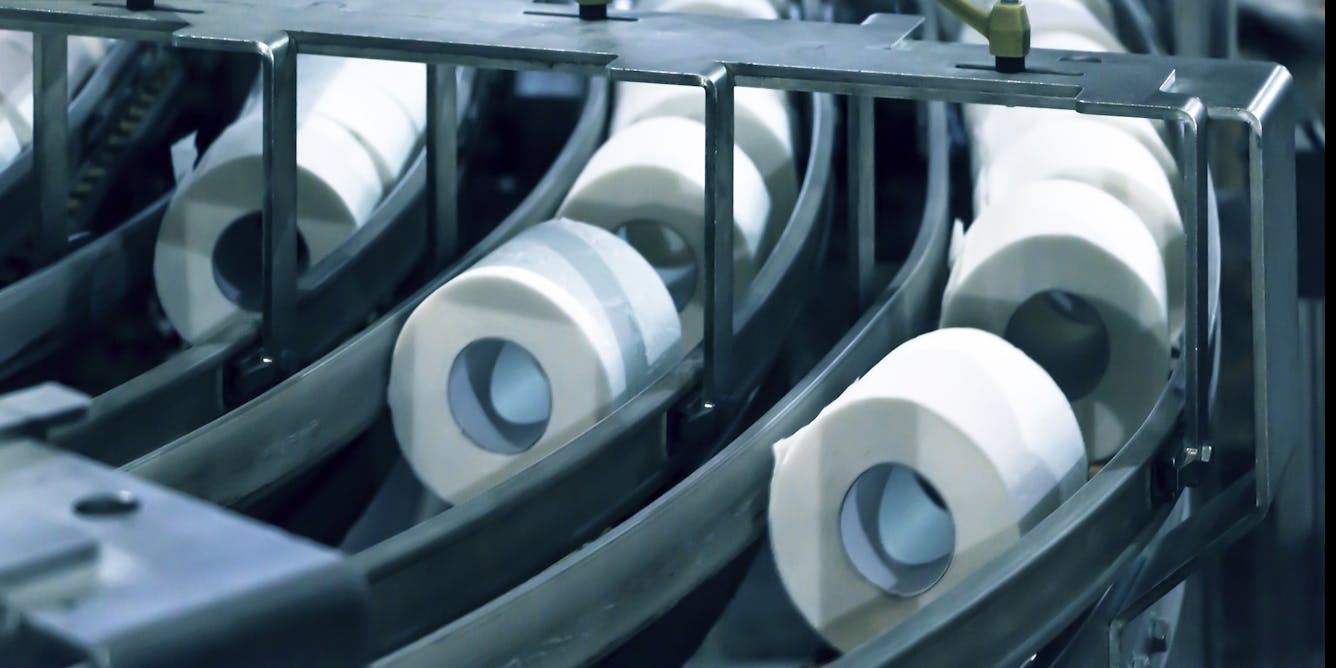 There’s plenty of toilet paper in the US – so why are people hoarding it?