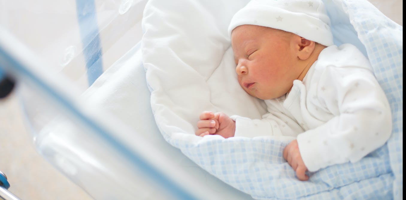 Newborn babies weigh less today – possibly due to the increased
