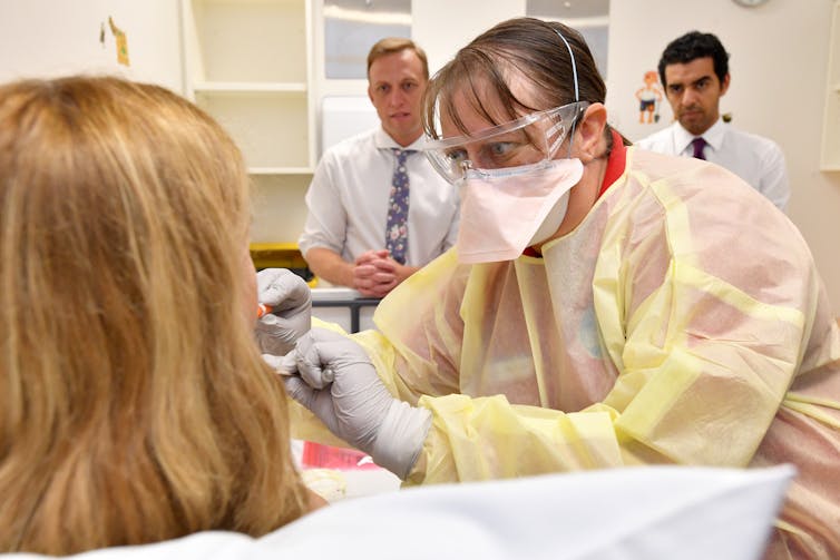 'The doctor will Skype you now': telehealth may limit coronavirus spread, but there's more we can do to protect health workers