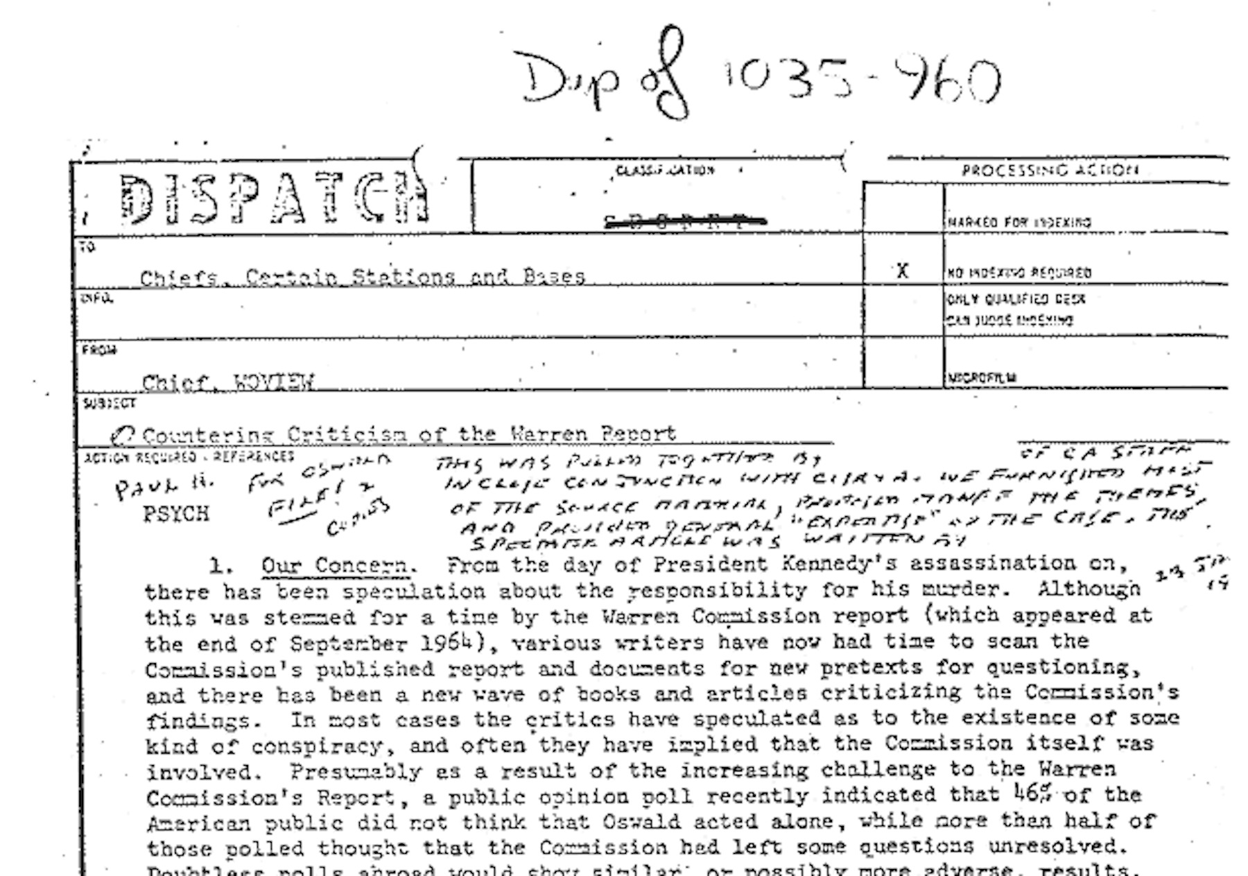 There's a conspiracy theory that the CIA invented the term 'conspiracy ...