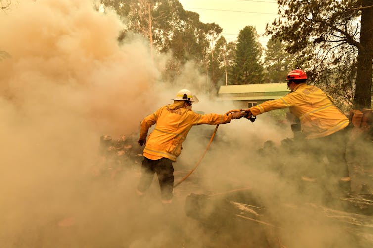 I've spent 14 years on bushfire front lines and seen courage in the face of death