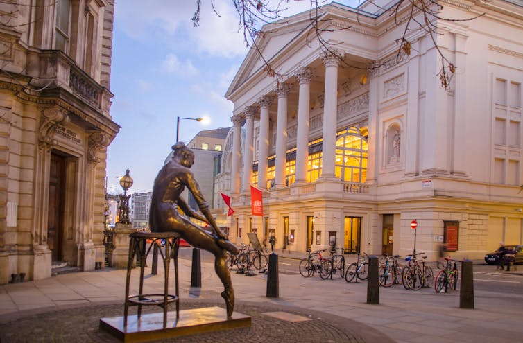 Closed for the duration: the Royal Opera House, London.