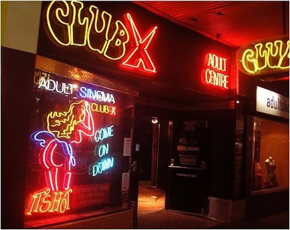 Sex shops are venturing out into the High Street. 