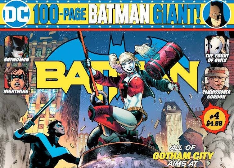 Comic At The Bookshelf