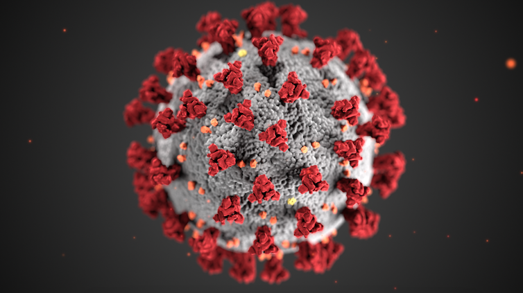 Scary red or icky green? We can't say what colour coronavirus is and dressing it up might feed fears