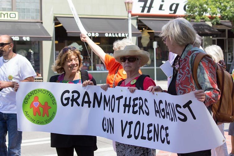 Friday essay: today's grandmothers grew up protesting. Now they have nothing to lose