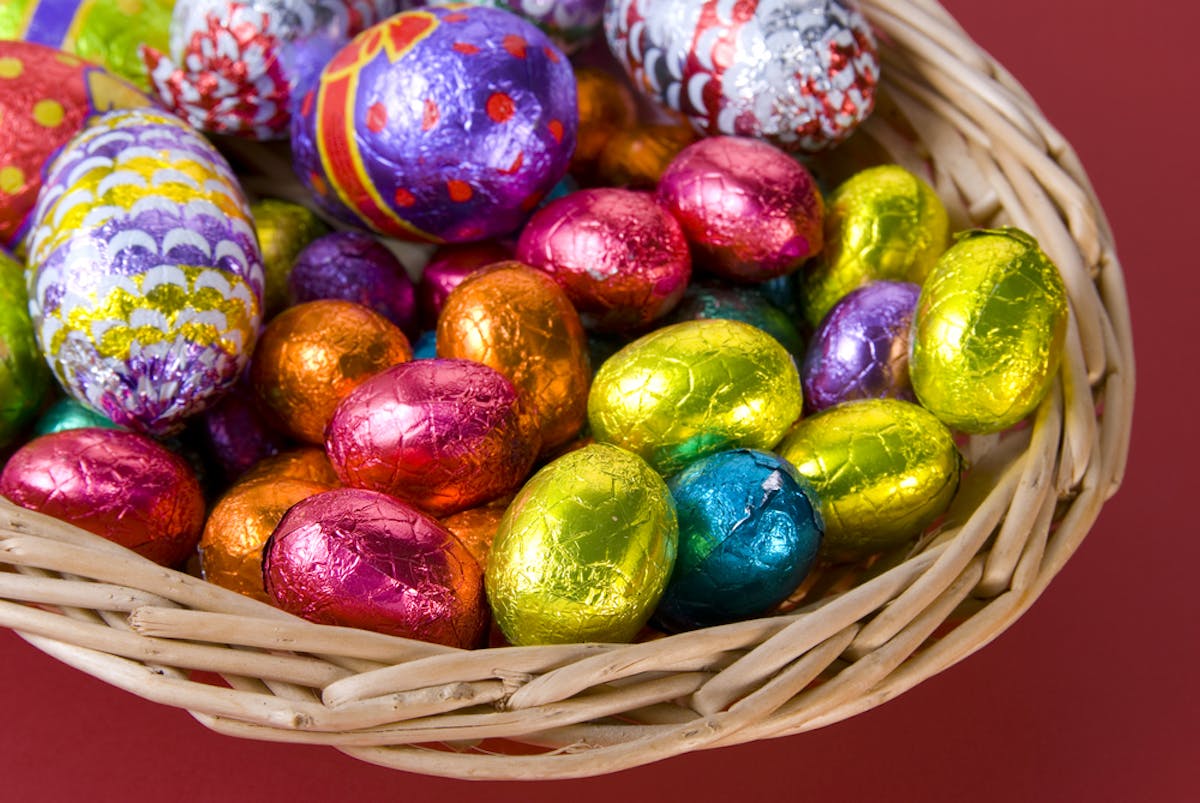 Easter eggs can bring a little 'normality' to kids in isolation ...