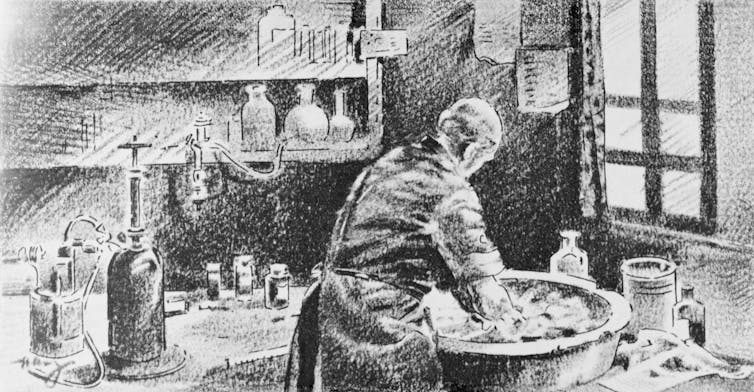 Ignaz Semmelweis, the doctor who discovered the disease-fighting power of hand-washing in 1847
