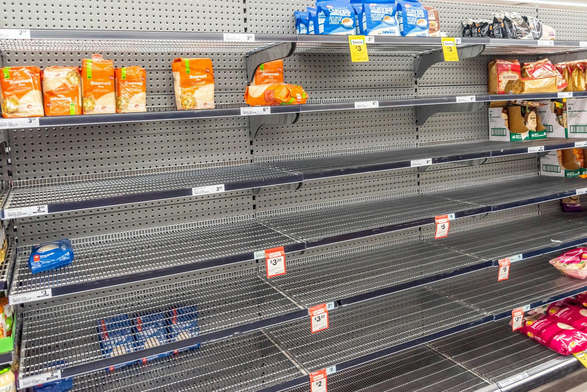 Supermarket shelves stripped bare? History can teach us to ‘make do