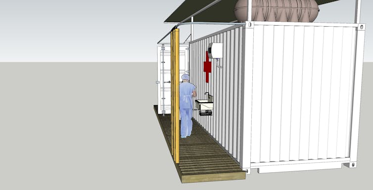 Hospital beds and coronavirus test centres are needed fast. Here's an Australian-designed solution