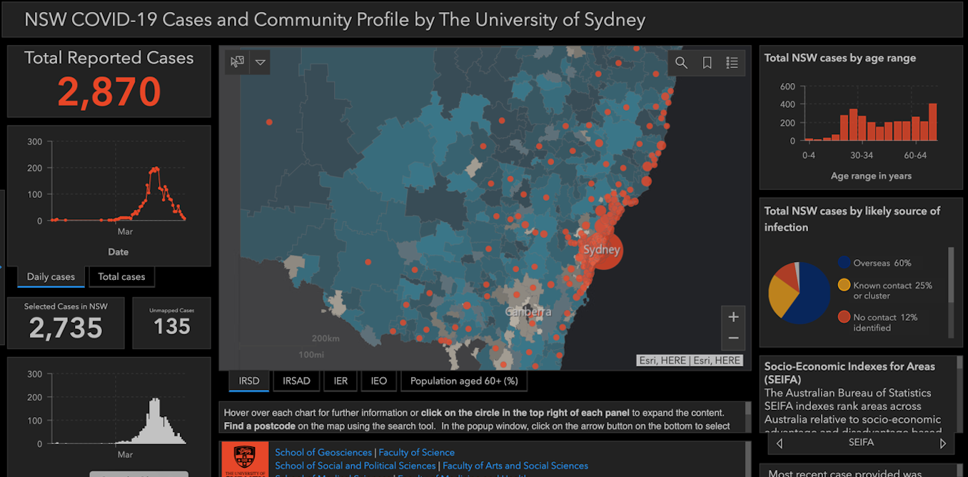 How Many Covid 19 Cases Are In Each Nsw Suburb Search By Postcode Here