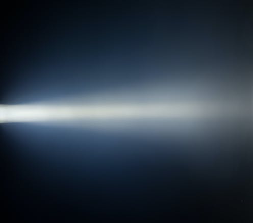 How a 150-year-old experiment with a beam of light showed germs exist -- and that a face mask can help filter them out