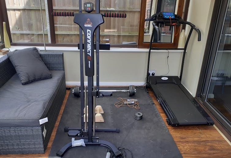 Using exercise as a way to earn points which can be used to “buy” screen time for children.