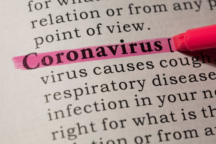 Coronavirus Has Led To An Explosion Of New Words And Phrases And That Helps Us Cope