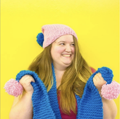 knitting your first woolly scarf