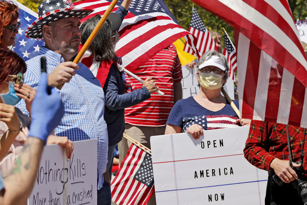 Reopen Protesters What are the ‘reopen’ protesters really saying?