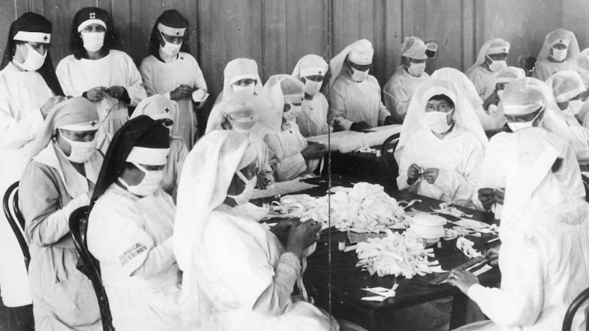 Face Masks What The Spanish Flu Can Teach Us About Making Them Compulsory