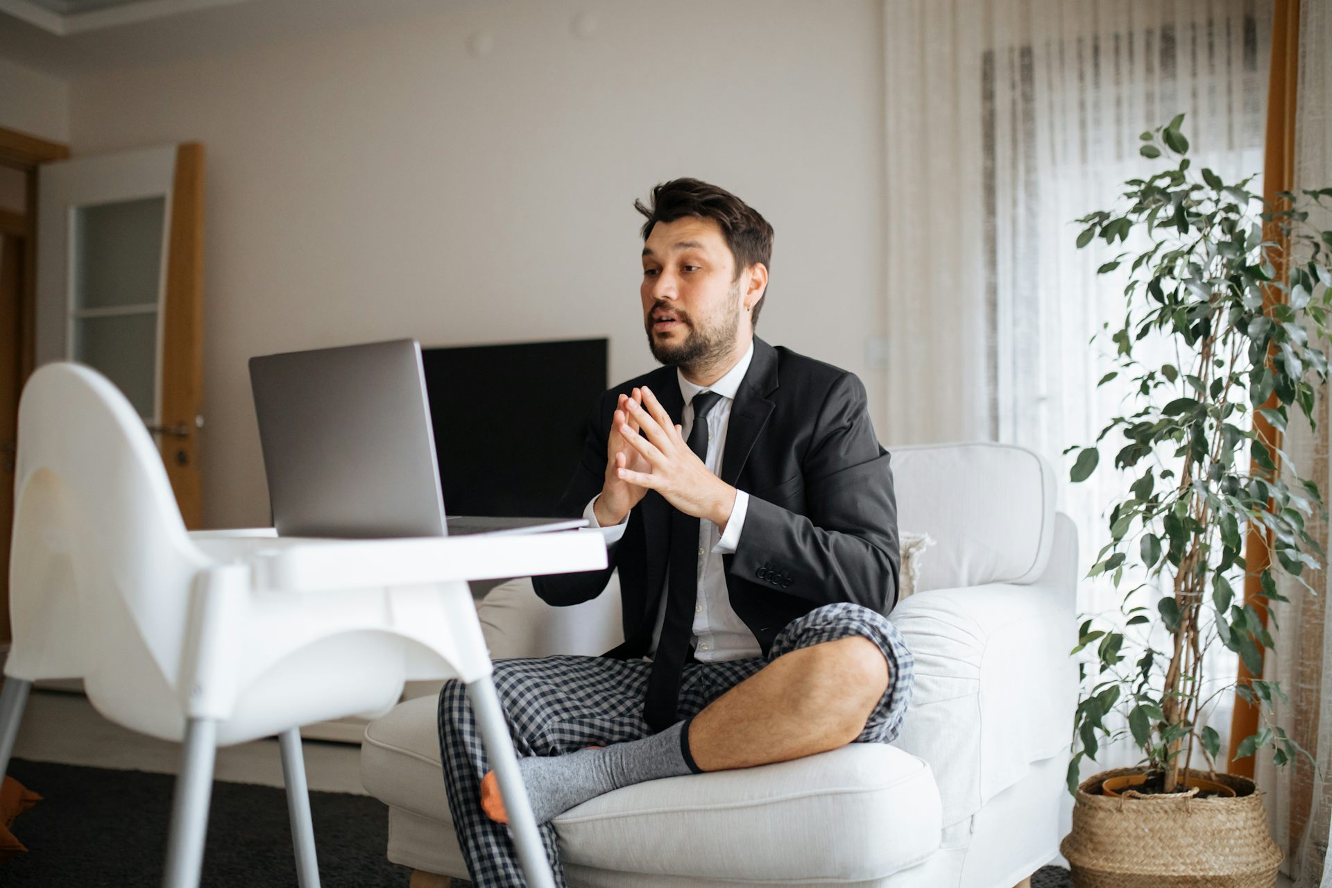 Pants or no pants? Tips for virtual job interviews from home