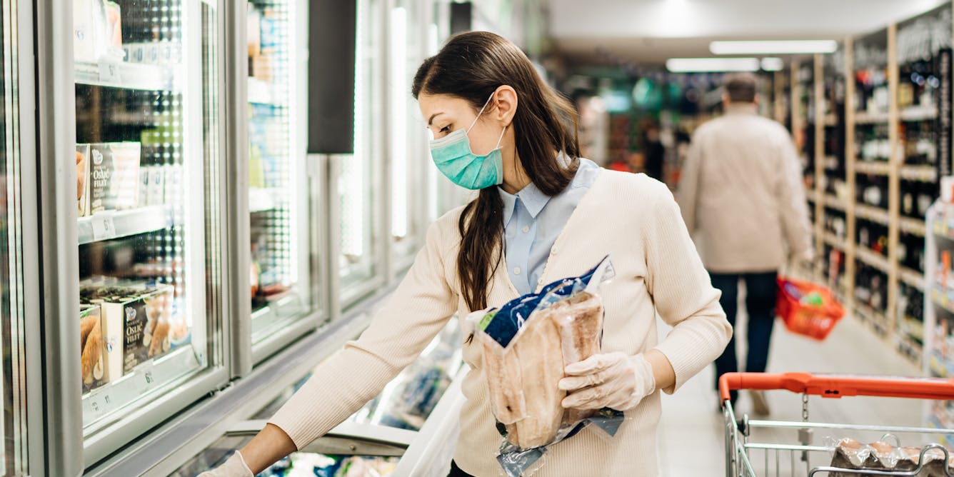 Are you wearing gloves or a mask to the shops? You might be doing it wrong