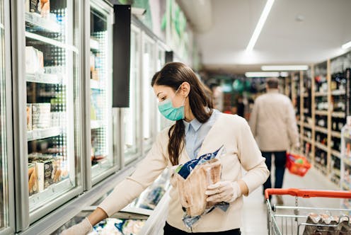 Are you wearing gloves or a mask to the shops? You might be doing it wrong