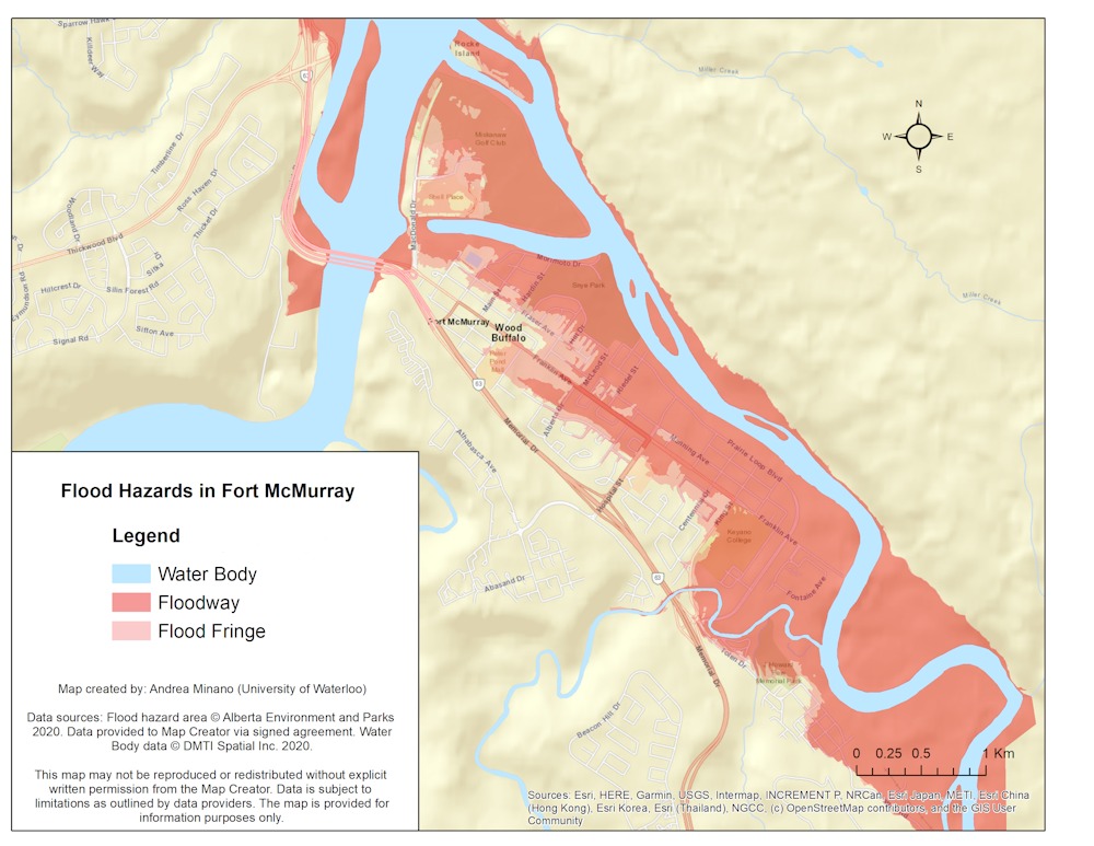 Fort Mcmurray S Flood Disaster Was Foreseeable And Preventable Alberta Flood Hazard Map