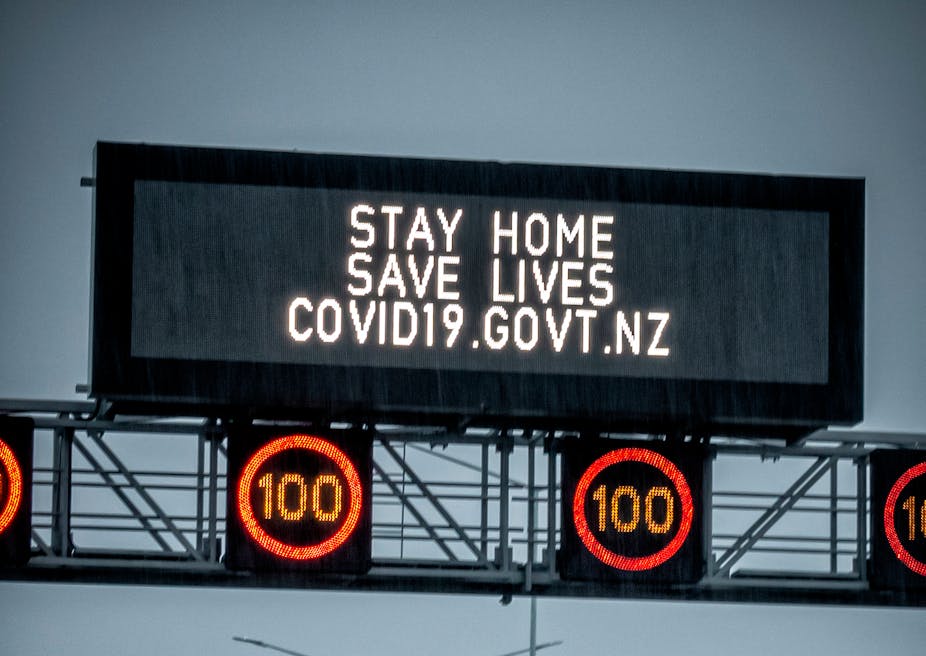 Nz Contained Covid 19 Direct And Kind Words On Signage Helped