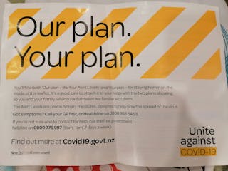 Nz Contained Covid 19 Direct And Kind Words On Signage Helped