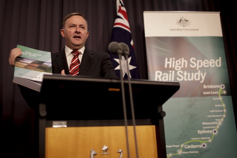 High-speed rail on Australia's east coast would increase emissions for up to 36 years