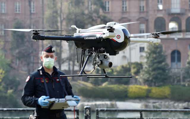 How drones are used for surveillance
