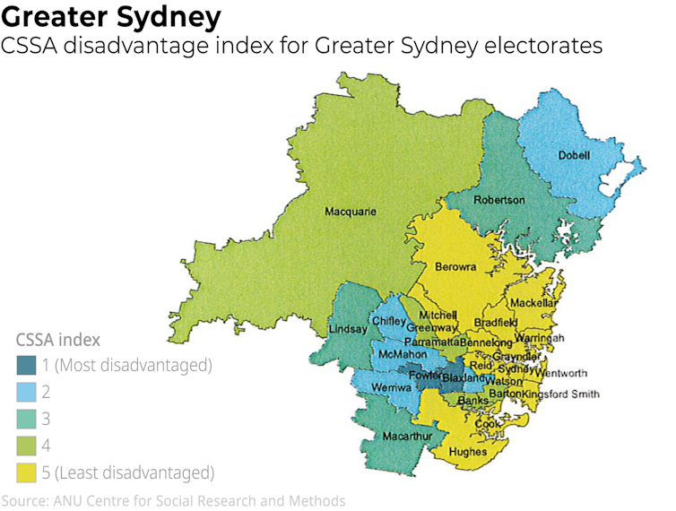 Where are the most disadvantaged parts of Australia? New research shows it's not just income that matters