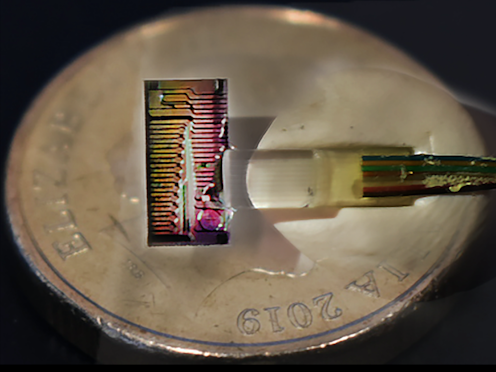 Internet traffic is growing 25% each year. We created a fingernail-sized chip that can help the NBN keep up