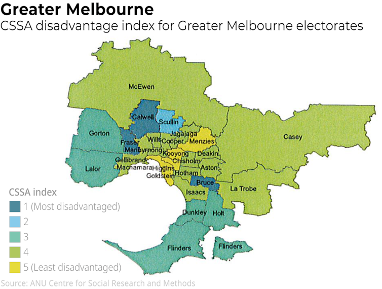 Where are the most disadvantaged parts of Australia? New research shows it's not just income that matters