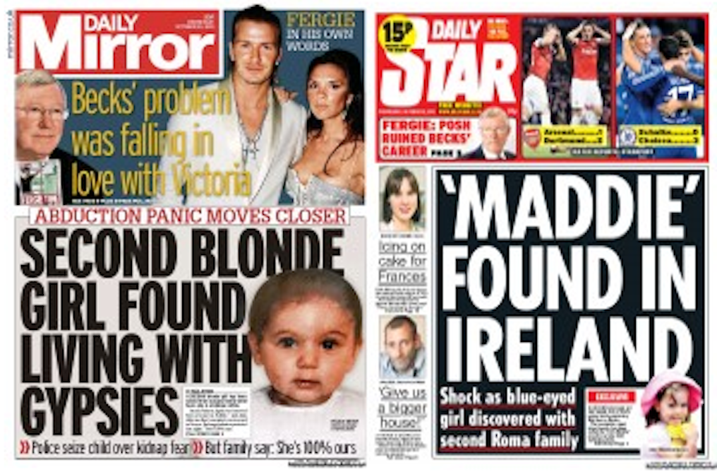 Roma In The Tabloid Crosshairs Over Blonde Angels