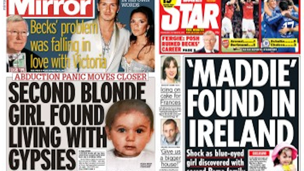 Roma In The Tabloid Crosshairs Over Blonde Angels Roma In The Tabloid Crosshairs Over Blonde Angels