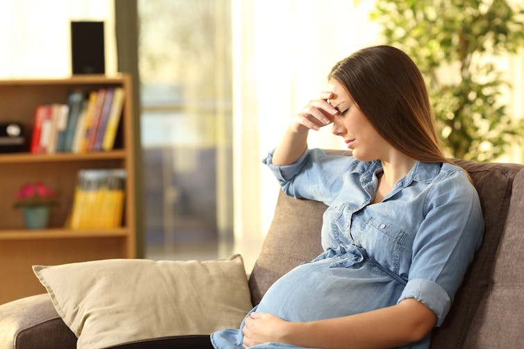 Pregnant in a pandemic? If you're stressed, there's help - The Conversation AU