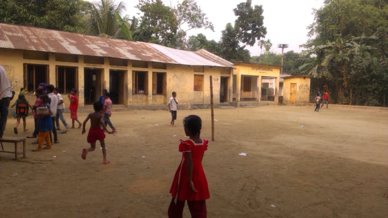 The original schoolground by Matluba Khan