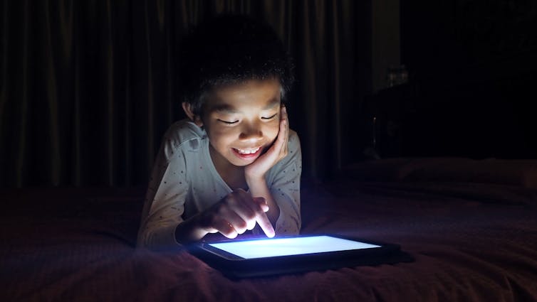 Mobile technology may support kids learning to recognize emotions in photos of faces