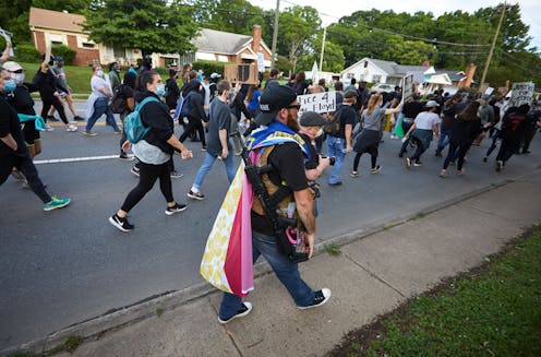 Why are white supremacists protesting the deaths of black people?