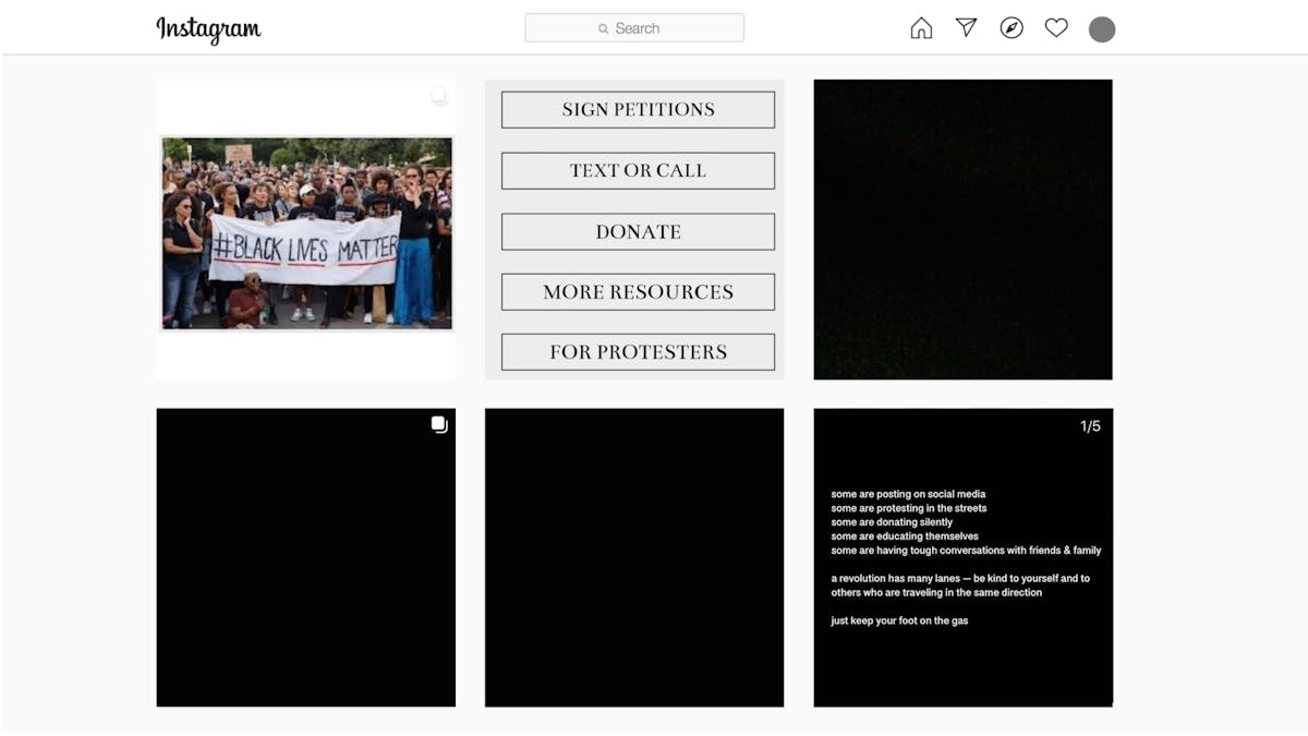 Blackout Tuesday The Black Square Is A Symbol Of Online Activism