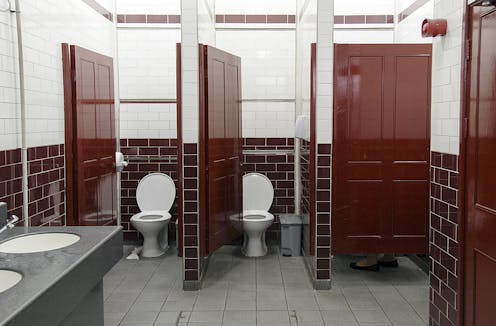 What goes into the toilet doesn’t always stay there, and other coronavirus risks in public bathrooms