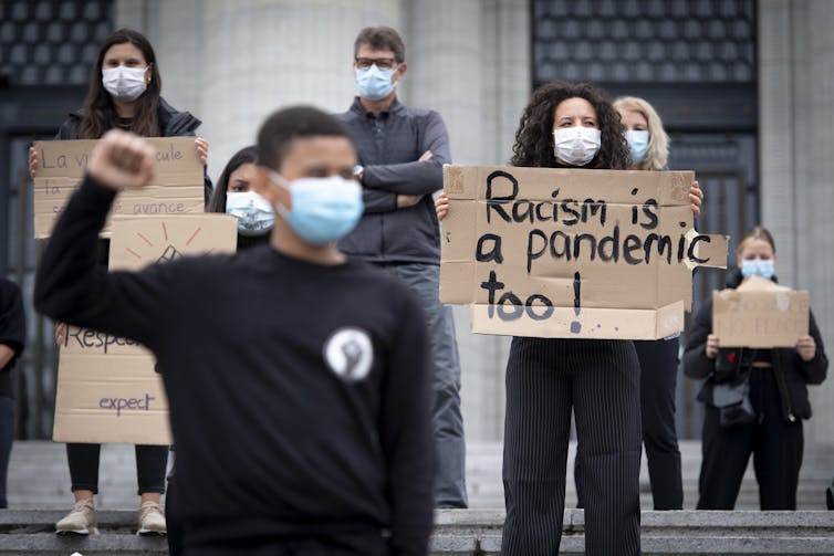 racism, COVID-19, and the inequality that fuels these parallel pandemics