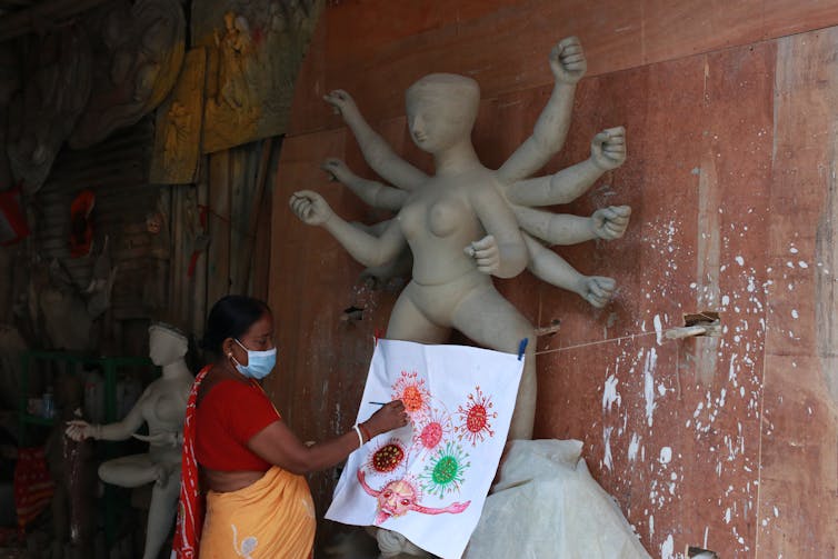 India's goddesses of contagion provide protection in the pandemic – just don't make them angry