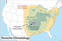 What is a derecho? An atmospheric scientist explains these rare but dangerous storm systems